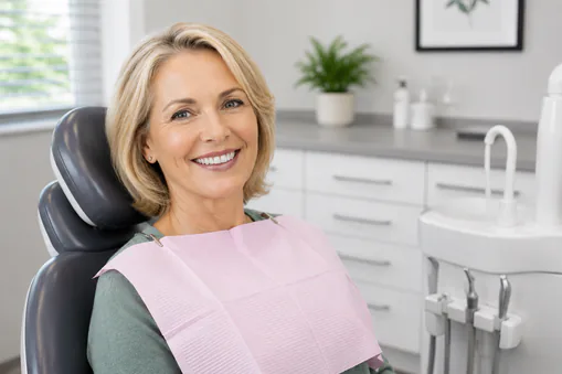 mature worman at dentist mature worman at dentist